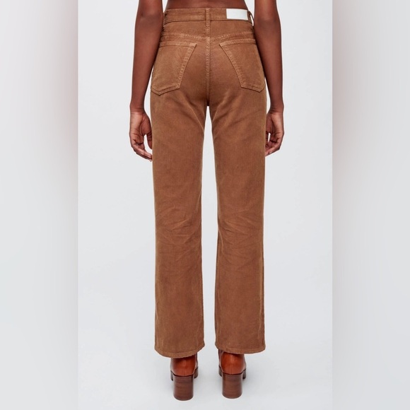 RE/DONE Jeans Women’s Size 26 70s Corduroy Loose Flare in Ginger Corduroy - Picture 3 of 15